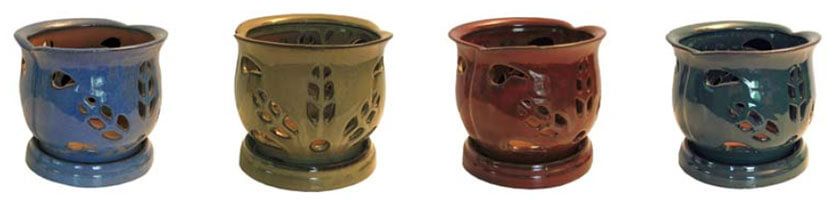 Medium Ceramic Orchid Pots