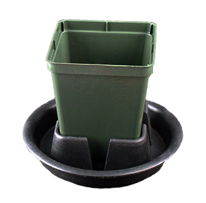 pot in pot saucer stand