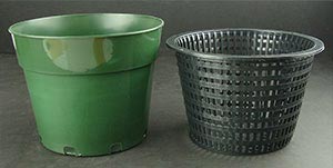 dual oxygen core orchid pot