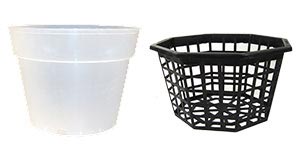 dual oxygen core orchid pot