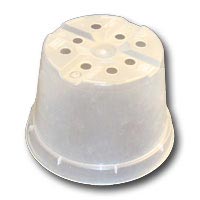 Clear Plastic Orchid Pot