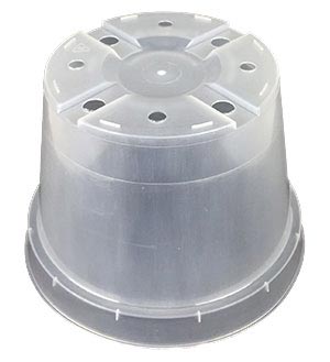 Clear Plastic Orchid Pot