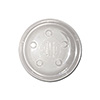 Extra Heavy Clear Plastic Saucer - 6 inch